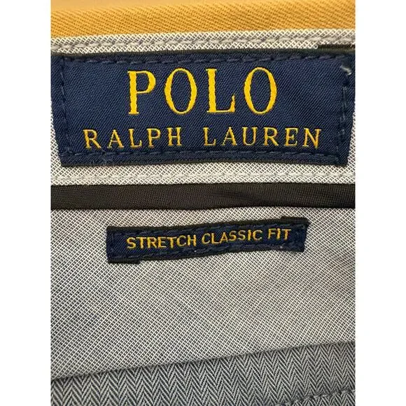 Ralph Lauren Tan Business Casual Pants. Size 35/32 - Picture 2 of 7